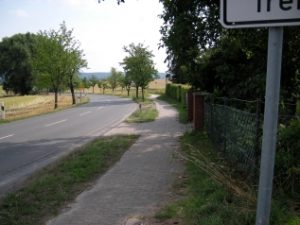 Inlineskate Laufstrecke Neuhof nach Diekholzen und wieder zurück