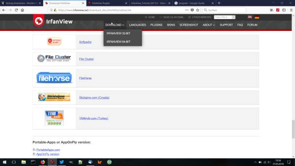 Download von Irfanview