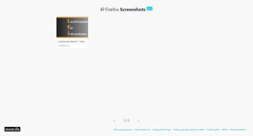 Meine Firefox-Screenshots